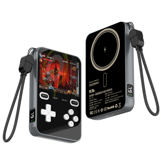 Mini Game Console Wireless Power Bank 5000mAh – Fast Charging Portable Battery